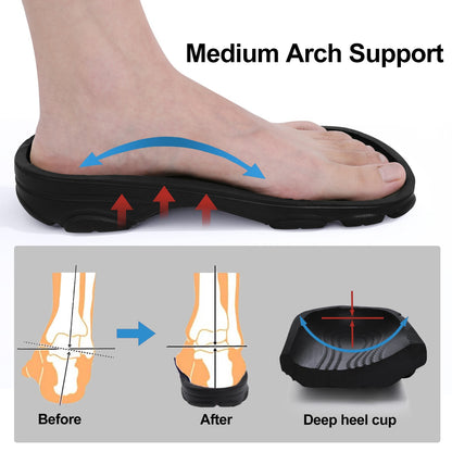 Smile Pop Summer Men Sandals Fashion Men Clogs Slippers Outdoor Non-slip Home Holes Sandals Soft Breathable Couple Sandals