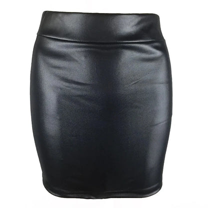 Women Summer Mini Skirts High-waist Slim Fittness Hip Pencil Skirts Vintage Body
