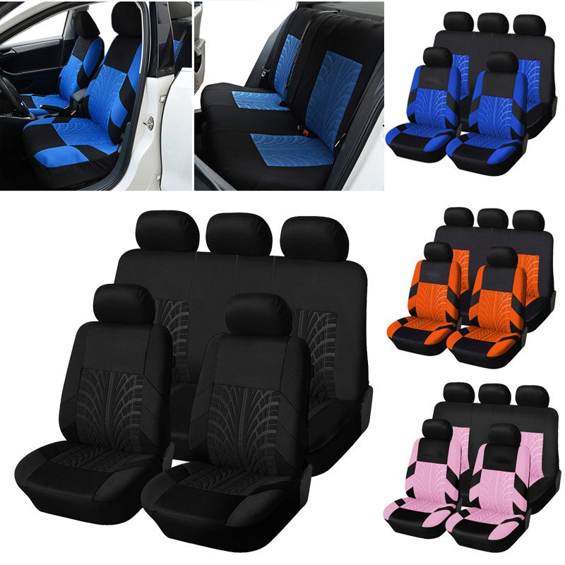 Universal Car seat cover auto Seat Cover 3D Printed Embroidered Fashionable Automotive Interior