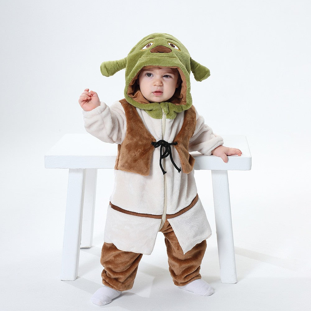 Boys Girls Costume Cute Animal Onesie Halloween Cosplay Outfit Festival Party Jumpsuit Kigurumis Winter Warm Clothes