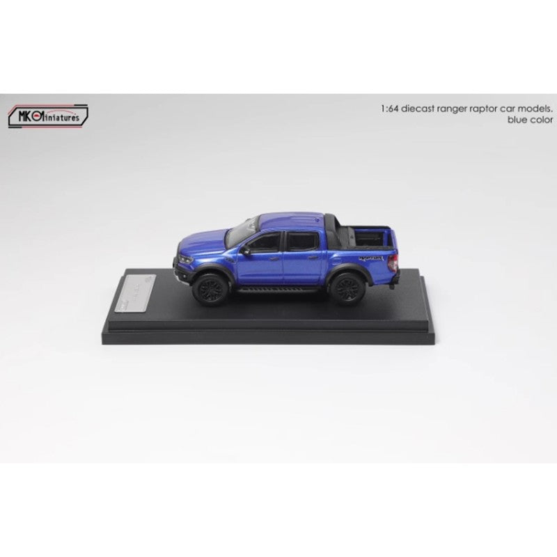 MK Miniaturas Liga Fundida 1/64 Ford Ranger Raptor Modelo de Carro Decoração Estática Brinquedos Colecionáveis de Presente