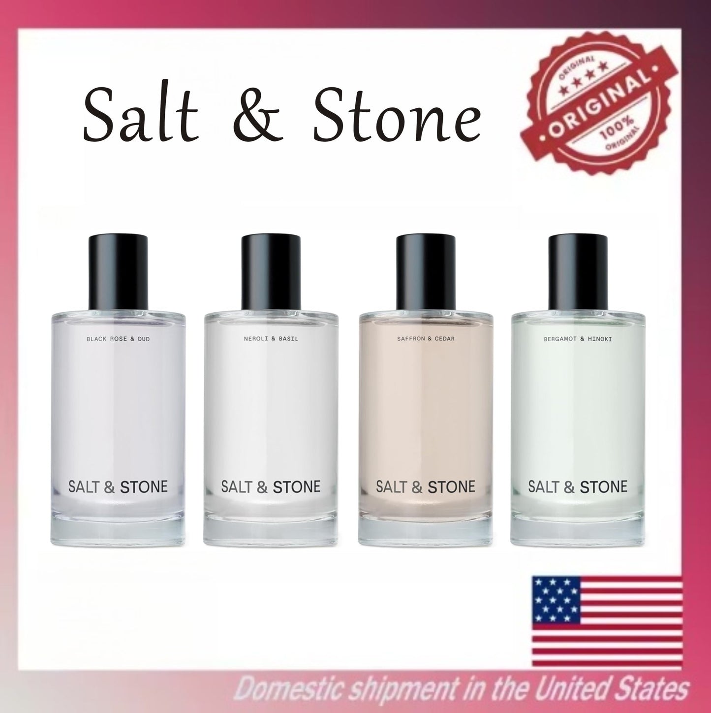 Salt and Stone Body and Hair Perfume Spray Feminino e Masculino 100ml 3.4 fl oz Kits de Presente para Mulheres? Perfume feminino? Perfumes