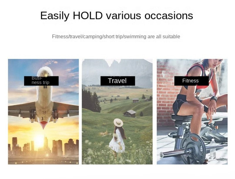 Sports and fitness bag, dry and wet separation, swimming bag,  short distance storage, travel light luggage bag