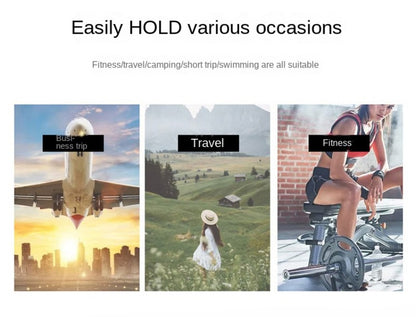 Sports and fitness bag, dry and wet separation, swimming bag,  short distance storage, travel light luggage bag