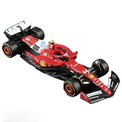 2025 Bburago 1:43 Ferrari SF-25 F1 16# Charles Leclerc 44# Lewis FORMULA1 Carro de Liga em Miniatura Diecast Modelo de Coleção Brinquedos Presente