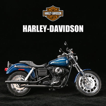 Maisto 1:12 Harley Dyna Super Glide Sport 2004, Motocicleta Esportiva de Liga Leve, Modelo Fundido em Metal, Motocicleta de Corrida de Rua, Presente Infantil