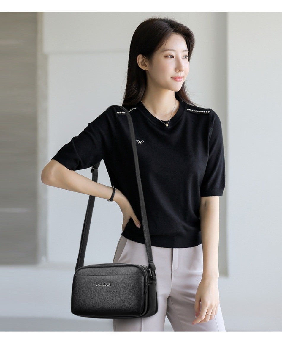 Genuine Brand Luxury Crossbody Bag Women Bags Handbags Designer Soft PU Leather Top Quality Casual Ladies Shoulder Messenger Sac