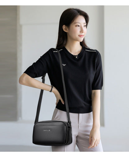 Genuine Brand Luxury Crossbody Bag Women Bags Handbags Designer Soft PU Leather Top Quality Casual Ladies Shoulder Messenger Sac