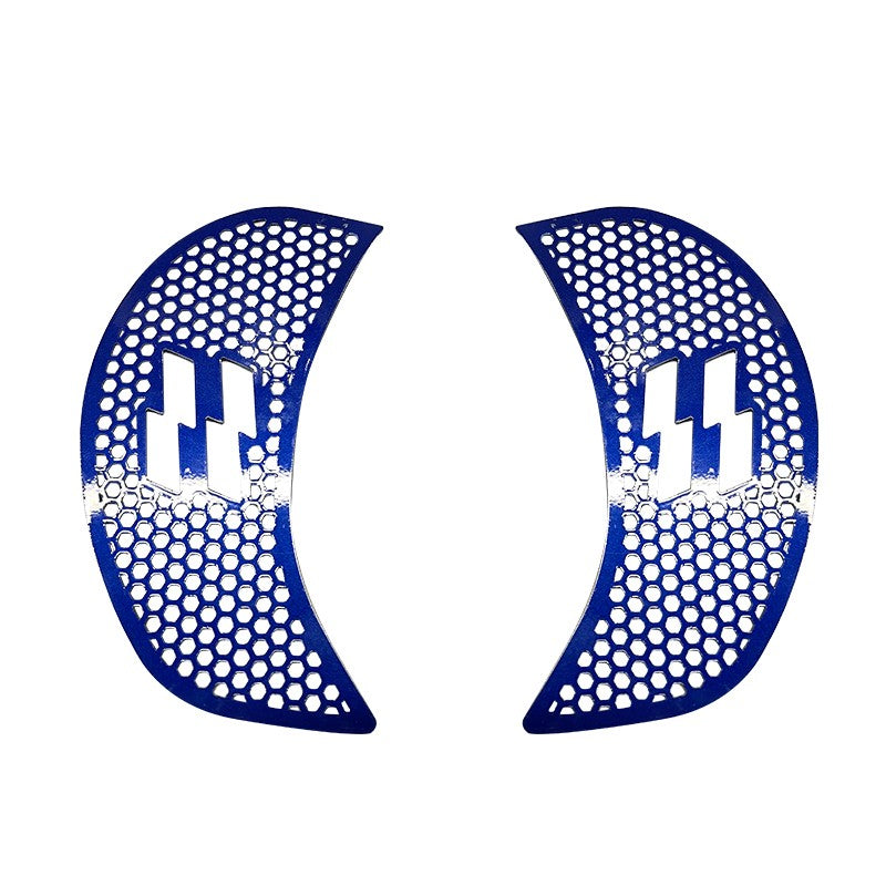 Road Faith Motorcycle Fairing Mesh Grill Side Vent Screen Front Side Grill for 2015-up Harley Touring Road Glide CVO Road Glide