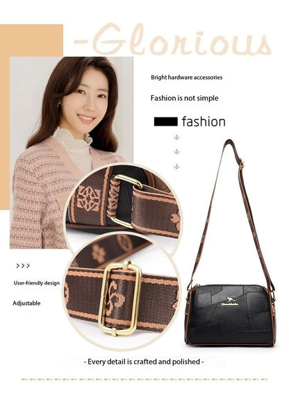 Luxury Kangaroo New Genuine High Quality Soft Leather Women Purses Cofrossbody Bag Designer Brand Ladies Shoulder Crossbody Bags