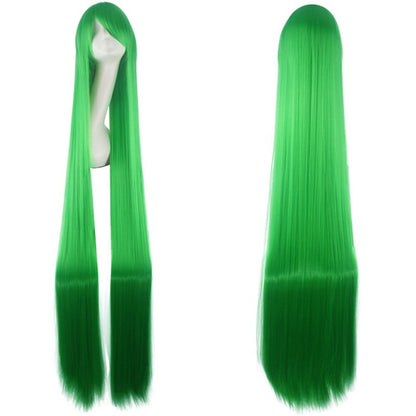 cosplay wig, ancient costume, men and women, long straight hair, anime, colored hair Synthetic fiber wig