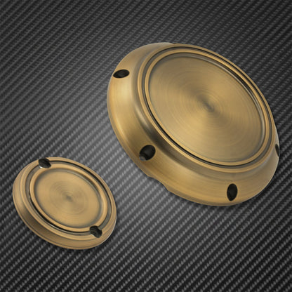 Conjunto de tampa de tempo Derby de 6 furos de motocicleta bronze para Harley Sportster XL 883 1200 72 48 Nightster Roadster Iron Custom