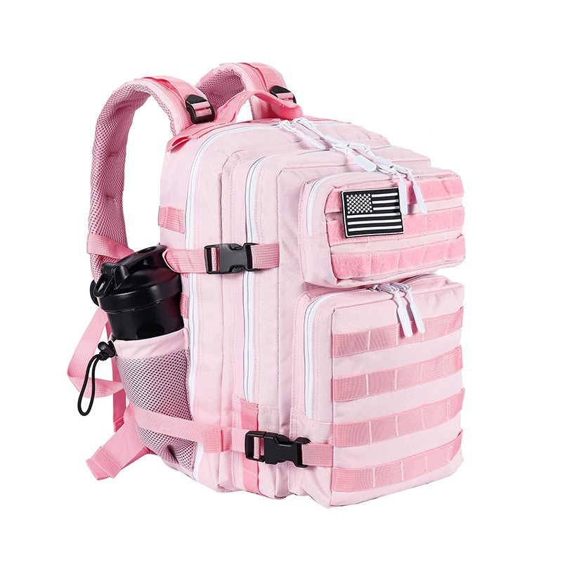 LHl 35L Tactical Backpack Small Athlete Gym Bag for Men/Women Qutdoor Travel Hiking Molle Rucksack with Bottle Holder
