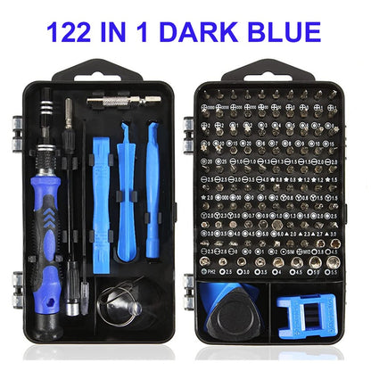 Chave de Precisão 25/115/135/140 em 1 Pontas Magnéticas de Mini Parafusos Porcas Kit de Ferramentas de Reparo Multifuncional DIY Doméstico Profissional