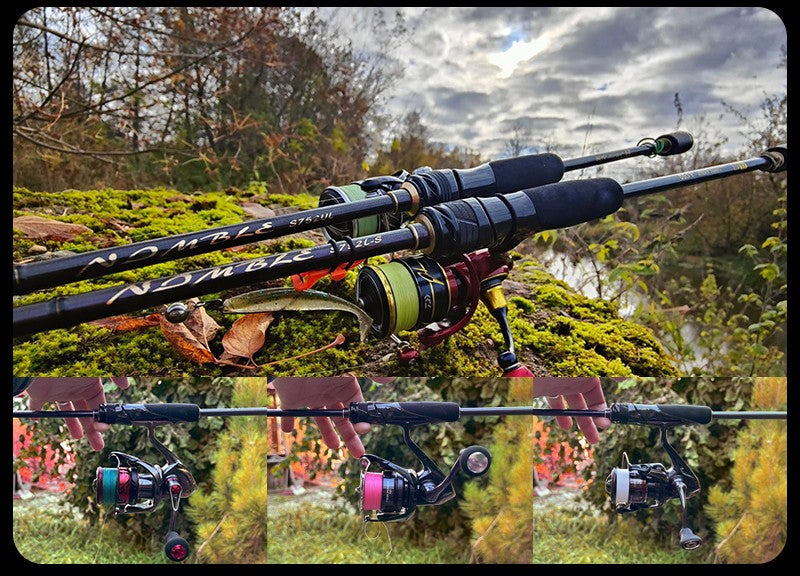 PURELURE NDMBLS Toray M46X 0.5-12g Isca Macia Ação EXF Armação FUJI de Titânio e Anel SIC Ponta Sólida de Carbono Perca Black Bass Lúcio Lúcio-Perca