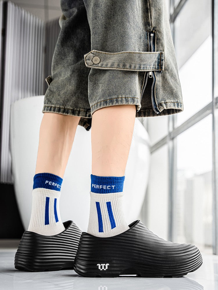 Chef Shoes for Men, New Spring and Autumn Models, Fully Waterproof and Oil-Resistant, Chef-Specific Work Shoes, Rain Boots, Labo