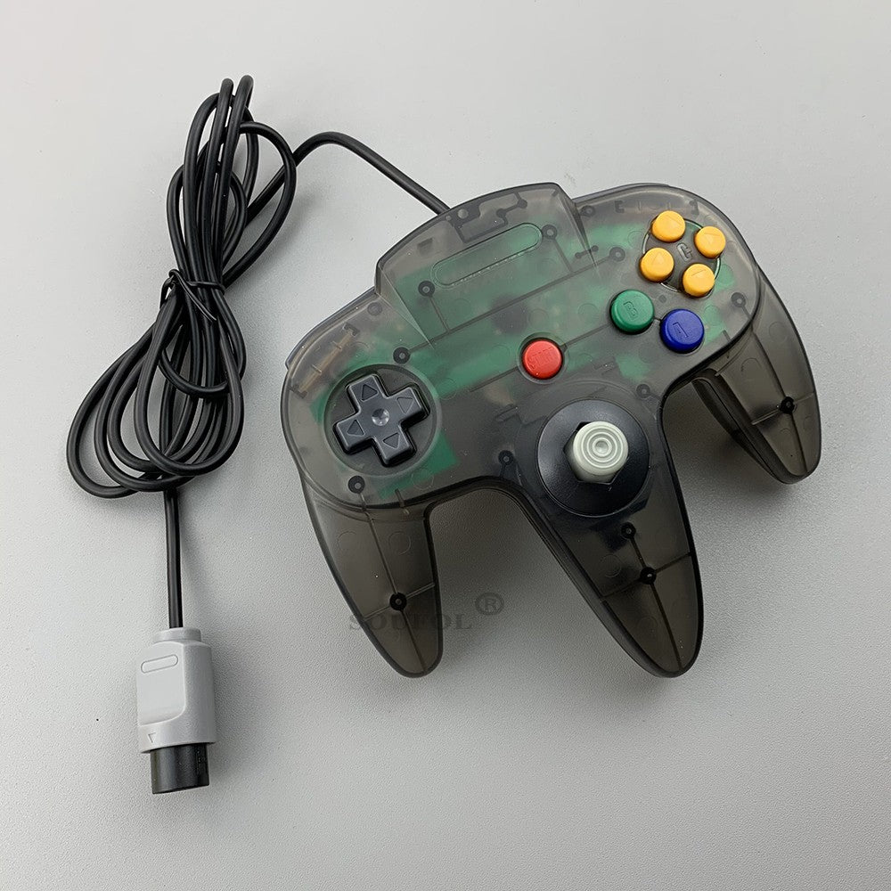 Wired Gamepad For NS 64 Host N64 Controller Gamepad Joystick For Classic Nintend 64 Console Games For Mac Computer PC