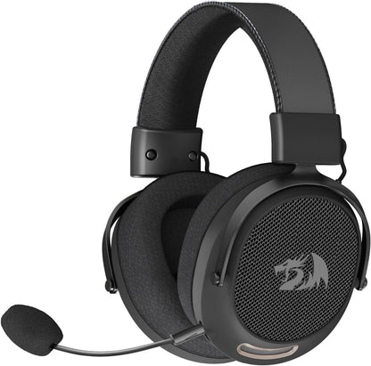 Headset Gamer Redragon H858, 2.4GHz/BT/Com Fio, Cinza