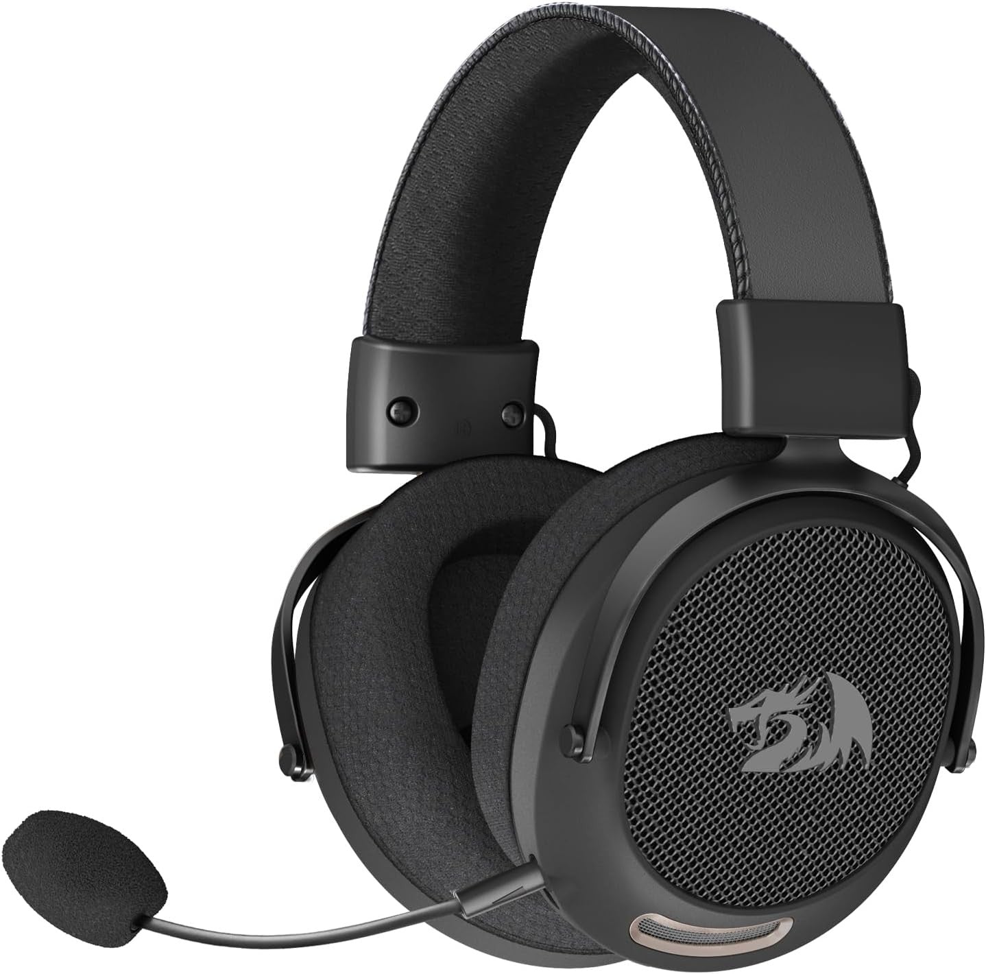 Headset Gamer Redragon H858, 2.4GHz/BT/Com Fio, Cinza