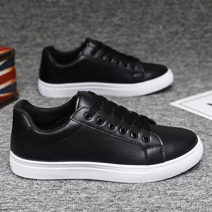 Sapatênis Masculino Mocassim Macio Confortável Casual para Homens Preto Sólido Branco Tênis Masculino Novidade 2025