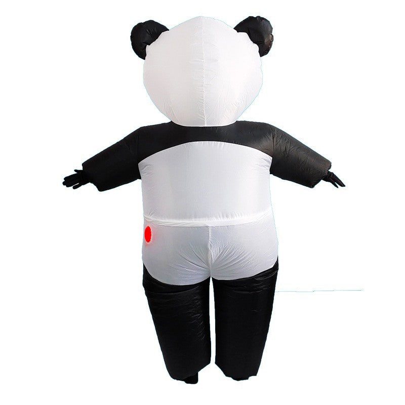 Panda Inflatable Suit Chinese Style Festival Party Cartoon Doll Costume Business Activities Cosplay Clothing Prop