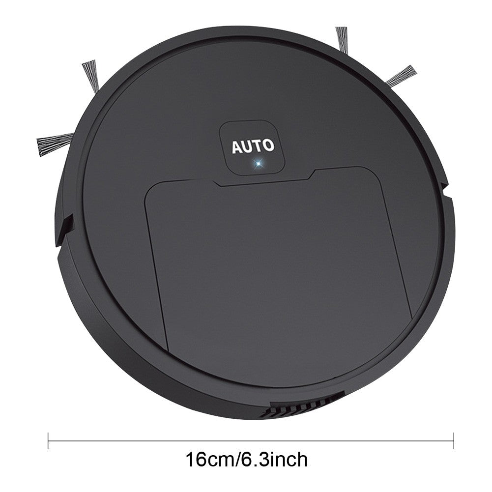 Robotic Vacuum 3-in-1 Cleaner With Integrated Home Sweeping, Mopping Cleaning USB Charging Vacuum Cleaner 1000Pa for Home Floor