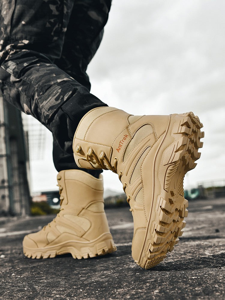 Botas de Caminhada Masculinas de Cano Alto, Casuais, Confortáveis e Quentes