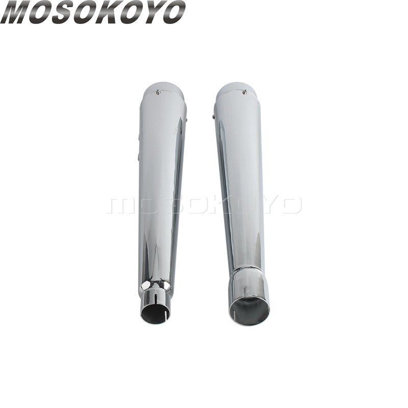 Motorcycle Tappered Slip-On Exhaust Pipe For Harley Touring Street Road Electra Glide Road King FLHR FLHX FLTRX FLHTK 2017-2023
