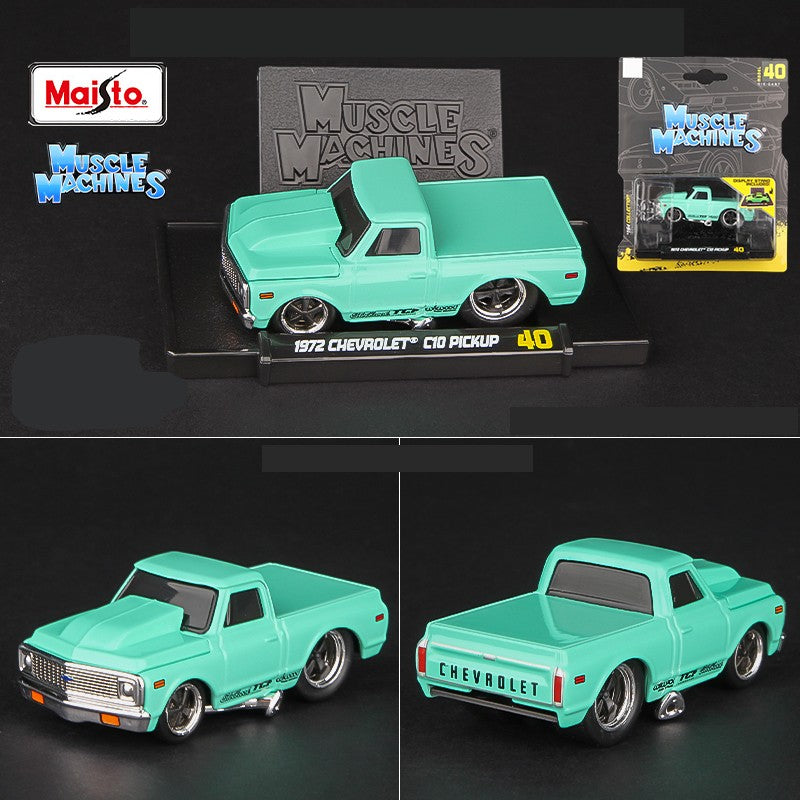 Conjunto de veículos Maisto 1:64 Ferrari Ford Chevrolet Shelby Buick Toyota Audi Nissan Muscle, série de modelos de carros em miniatura Die Cast