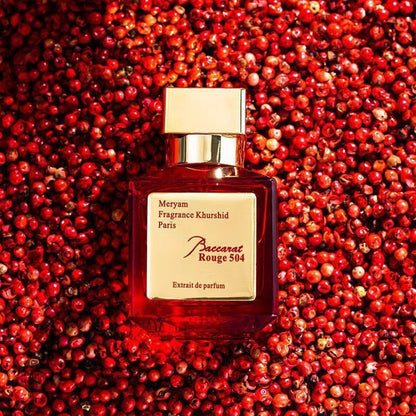 Original Baccarat Rouge 540 Extrait de Parfum 70ML, Perfume de Luxo Concentrado para Mulheres, Fragrância e Colônia de Alta Qualidade