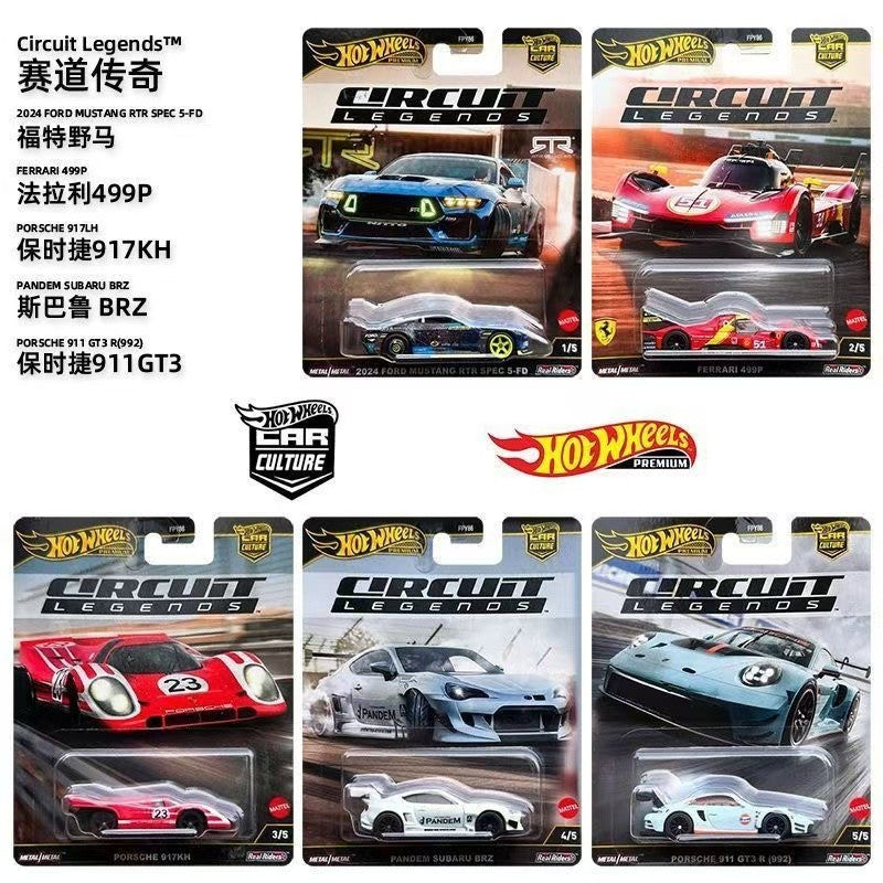 2026 Novo Mattel Hot Wheels Car Culture Fpy86 Timeless Classic Ferrari F50 Porsche Carrera Gt Nissan R34 Lfa Carrinho de Brinquedo Die-Cast Presente de Fim de Ano Modelo de Carro Colecionável Autêntico