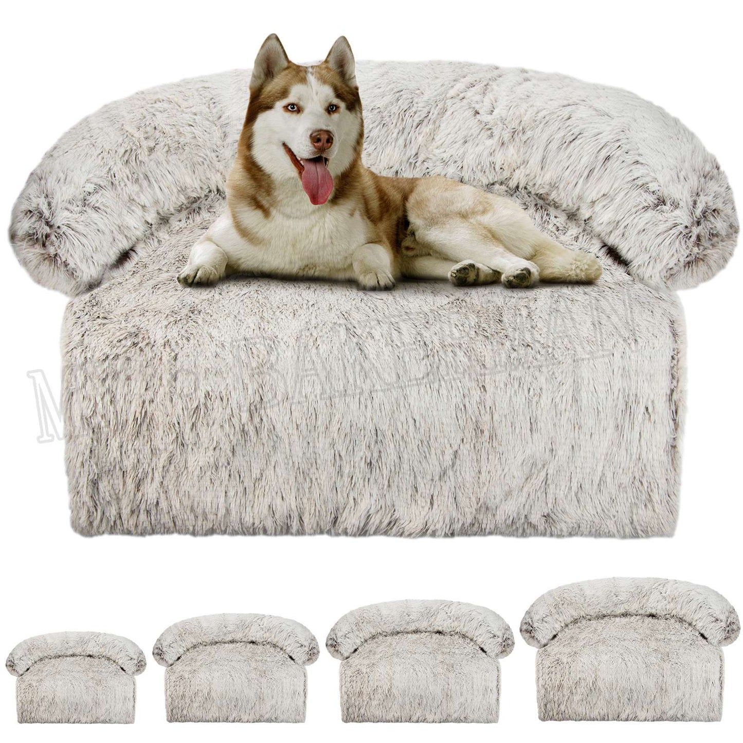 Manta lavável Capa de sofá Cama grande para cães Sofá de pelúcia para cães e gatos Sofá almofada de pelúcia quente para cães e gatos. Inverno