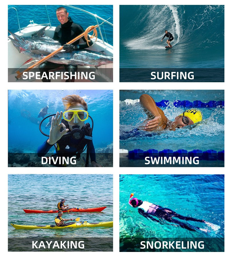 DEMMET Mens Swimwear Long Sleeve Rash Guard Swimming Surf T-Shirt UV Protection Quick Dry Beach Tight Surf Diving Clothes 120KG