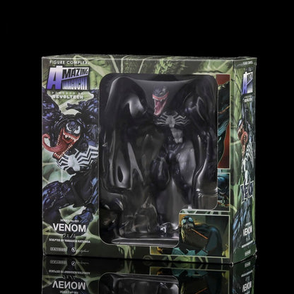 AMAZING YAMAGUCHI Carnificina Venom Homem-Aranha Marvel legends Boneco de Ação Articulado Modelo de Estátua com Rosto Mutável para Crianças de Brinquedo de Presente