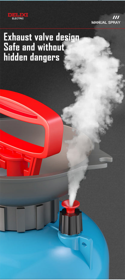 DELIXI ELECTRIC 3/5/8L Garden Sprayer Hand Pump Pressure Sprayer,Multi-Purpose Hand Pressure Garden Sprayer,for Lawn Garden