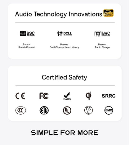 Baseus Bowie EZ10 TWS Earphone Bluetooth 5.3 Wireless Headphone Fast Charge Mini in Ear Earbuds Sports Headset 0.06s Low Latency