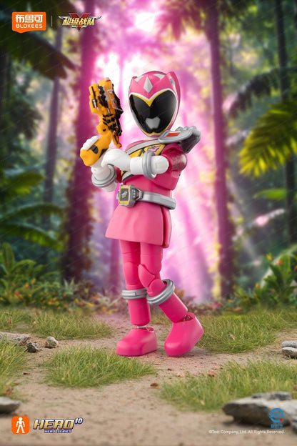 Em estoque Bloco original Power Rangers Dino Charge Super Sentai Zyuden Kyoryuger Coleção de Figuras de Montar