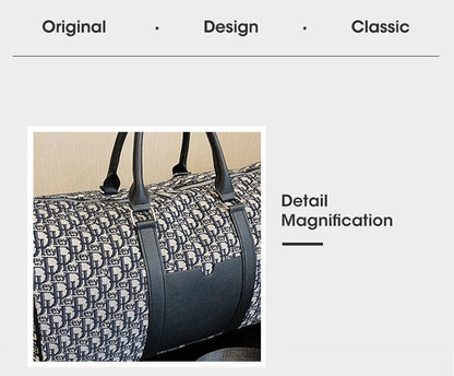 Women's Travel Totes Gym Bag Duffle Sports Fitness Business Casual Luggage Canvas Letter Handbag Outdoor Shoulder Weekend Bag