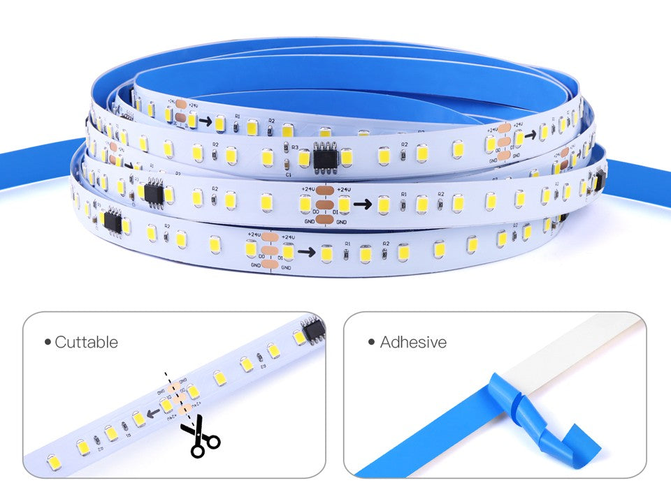 WS2811 Horse Race Chase LED Strip Light Motion Sensor Fairy Night Lamp For Bedroom Room Ceiling Christmas Decoration Lighting