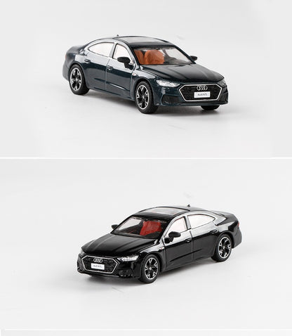 JKM 1:64 A7 2022 Alloy Car Diecasts & Toy Vehicles Car Model Miniature Scale Model Car For Children