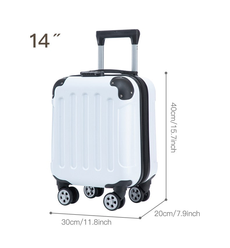 14 inch luggage rack roller luggage large capacity toolbox essential travel suitcase for business travel suitcase suitcase