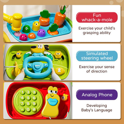 Celular de Brinquedo para Bebês, Música para Crianças, Alto-falante Móvel com Som e Luz, Brinquedo Educacional para o Desenvolvimento de Crianças a partir de 12 Meses