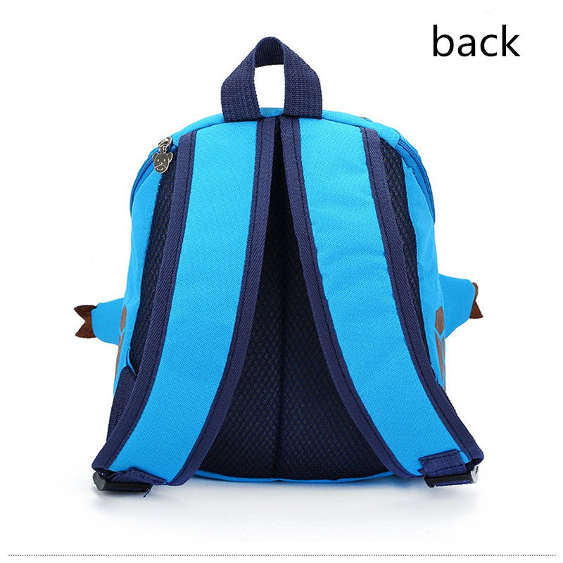 Nova Mochila Escolar Infantil de Dinossauro em Desenho Animado, para Meninas do Jardim de Infância, em Tecido Oxford, Mochila Escolar para Meninos à Prova d'Água, Mochila de Viagem com Animais