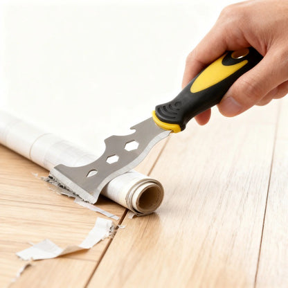 1 Espátula Multiuso 13 em 1 de Aço Inoxidável Removedor de Tinta Ferramenta de Construção para Papel de Parede Abridor de Lata DIY Doméstico