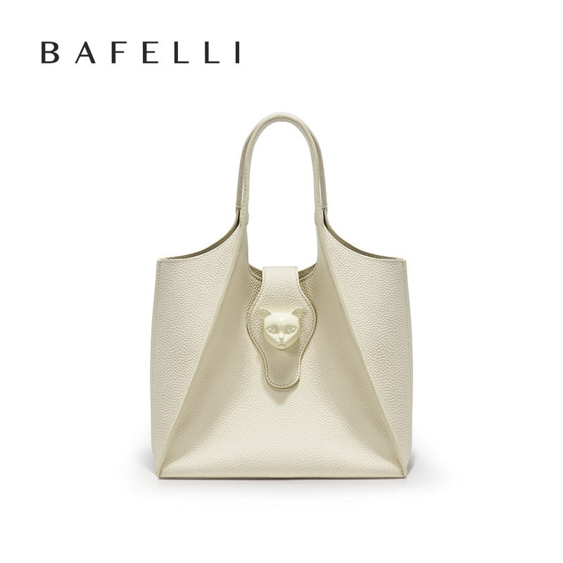 BAFELLI 2025 WOMEN'S HANDBAG TOTE TRAVEL BAGS GENUINE LEATHER CASUAL FASHION LUXURY BRAND UNISEX PURSE BUSINESS STYLISH DESIGNER