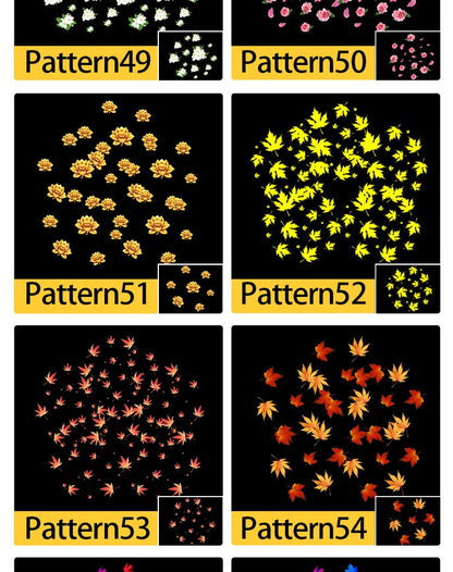 Outdoor Waterproof Custom Goldfish Cloud Pattern Dynamic Fish Light Creative Projection Lighting for Garden