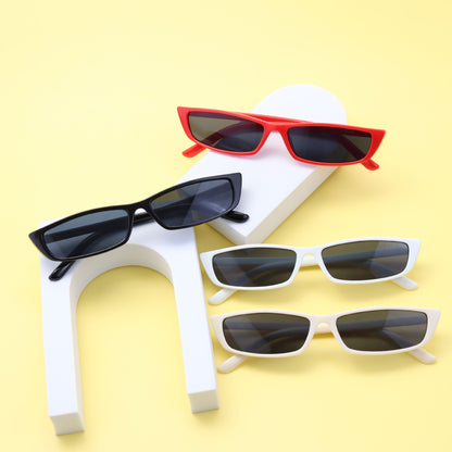 New Vintage Women Small Frame Sunglasses Small Oval Fashion Glasses Women's Summer Outdoor Leisure Sun Glasses UV400 Eyewear