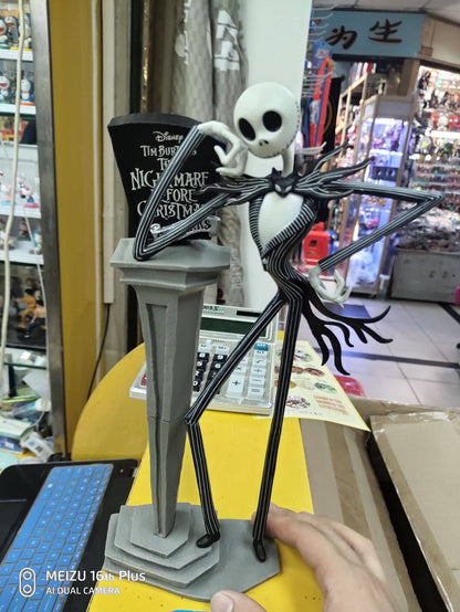 The Nightmare Before Christmas Jack Skellington 25 Anos Boneco de Ação Brinquedo