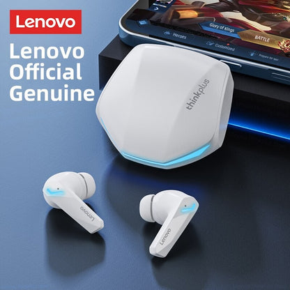 Fones de ouvido Lenovo GM2 Pro Bluetooth 5.3 Headset esportivo sem fio intra-auricular para jogos de baixa latência Dual Mode Fones de ouvido de música novos
