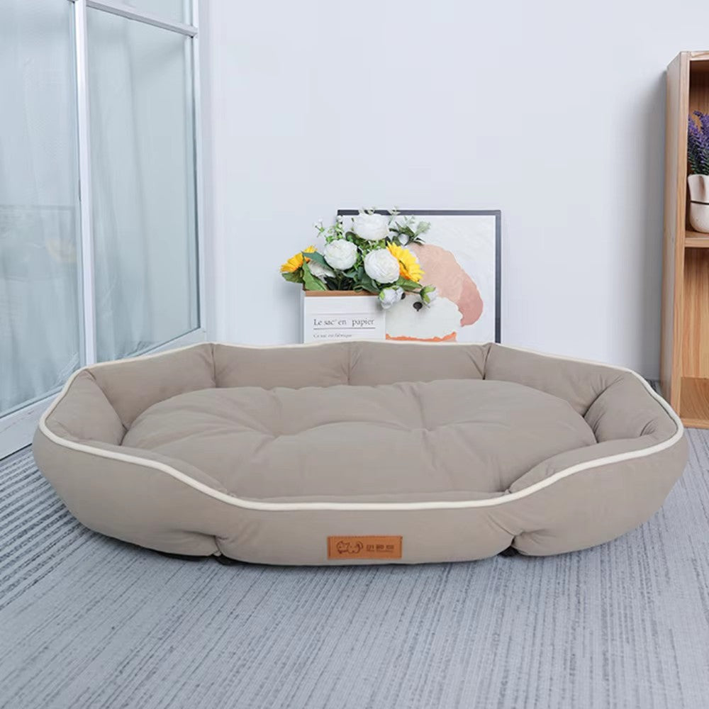 Sofá de Estimação Cama para Dormir Cama de Cachorro Grande Casa para Gatos Grande Espaço Sofá de Cachorro Tapete para Dormir Almofada Quente de Inverno para Cachorro